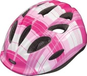 Abus Smiley Pink Square cykelhjälm - Hjälmstorlek 45-50 cm