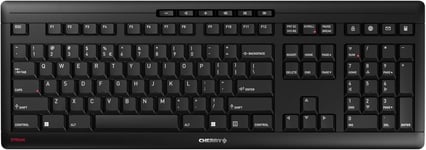 STREAM KEYBOARD TKL, clavier m?canique filaire sans pav? num?rique, Disposition EU (QWERTY), Frappe silencieuse, Sensation de frappe unique, Noir