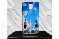 Design Box Coque et étui téléphone mobile pour samsung galaxy note 3 manga your name kimi no na wa - réf 06