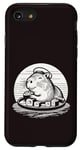 Coque pour iPhone SE (2020) / 7 / 8 Mignon Capybara mangeant des sushis kawaii