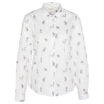 Barbour Barbour Brambles Shirt - Dog Print - Dam - 10- Naturkompaniet