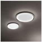 Plafonnier LED EDGE Gris Titane 38W Perenz en aluminium