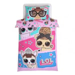 LOL Surprise Pets Glam Adorbs Duvet Cover Set