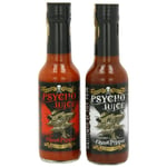 Psycho Juice Set Of 2 Hot Chilli Sauces: 70% Ghost Pepper & Extreme Ghost Pepper