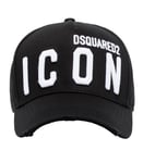 Dsquared2 Icon Baseball Cap Black White Bnwt Cult Hat