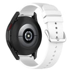 Samsung Galaxy Watch 6 Classic 47mm Armband i silikon, vit