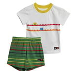 Adidas X LEGO Toddler Summer Outfit Pants Shorts Set Pure Cotton NEW 92