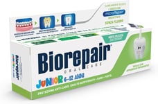 Biorepair Junior Oral Care Toothpaste, Fluoride Free with Mint Extract, 75 ml UK