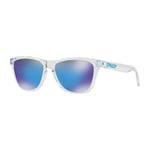 Oakley Frogskins Crystal Clear Prizm Sapphire Lunettes Sunglasses