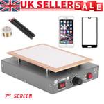 LCD Screen Separator Heating Hot Plate Removal Repair Machine for 7" inch Phone