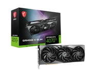 MSI GAMING GEFORCE RTX 4070 TI X SLIM 12G graphics card NVIDIA 12 GB G