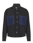 Objbeate Ls Denim Shirt E Aw Fair 23 Black Object