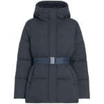 Veste Calvin Klein Jeans  Veste a capuche femme  Ref 64472 PPK Bleu