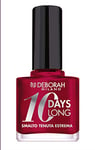 DEBORAH Vernis 0 Days Long N.897, tenue jusqu'à 0 jours sans retouche ou lampe UV, pour ongles nourris et lumineux, Fire Heart