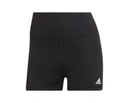 adidas Women's Yoga Essentials High-Waisted Short Leggings, Black, XL