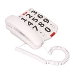 Big Button Telephone Large Adjustable Volume Last Number Redialing Corded La MPF