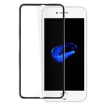 Titanium Tempered Glass Film for iPhone 7 and iPhone 8 - Black Outline