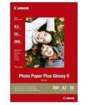 CANON PP-201 fotopapper 260g/m2 - A3-format - 20 ark