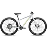 Orbea Barncykel Mx 24 Team Disc Halo Silver/Spicy Lime Matt