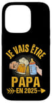 Coque pour iPhone 14 Pro Futur Papa 2025 Annonce Naissance Cadeau Fête Des Pères