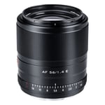 VILTROX 56mm F1.4 E Auto Focus Lens APS-C Support Eye Focus STM Portrait Lens for Sony E Mount Camera A5100 A6000 A6100 A6300 A6400 A6500 A6600 NEX-6 A7 A7S A7C A7Ⅱ A7RⅡ A7SⅢ A7Ⅲ A7RⅢ A7RIV A9 Black