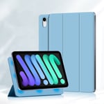 (iPad Air 5 10,9 sininen magneettinen) iPad mini 6 -kotelolle Ultra Thin Magneettinen Smart Cover Pro 11 12,9 2021 Mini6 Air 5 4 Tablet Apple Pencil Charge Auto Wake UP -tietokonekuorilla ja -kuorilla