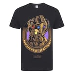 Marvel Avengers Infinity War Mens Thanos Infinity Gauntlet T-Shirt - S