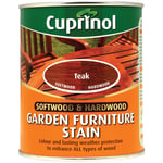 Cuprinol 5158524 Softwood & Hardwood Garden Furniture Stain Teak 750ml