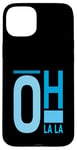 Coque pour iPhone 15 Plus Bleu Oh La La Blue Color Graphic