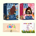 Dairy Free Easter Eggs Bundle which Contains Moo Free Original Choccy with Mi...