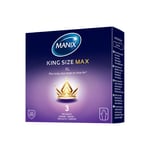 Manix Préservatifs King Size Max Boîte de 3