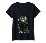 Womens The Addams Family 2 Halloween This Is My Fester Costume V-Neck T-Shirt