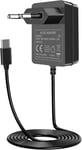 Chargeur USB C 27W Cordon d'alimentation, Tension réglable Sortie DC 5V 9V 12V 15V AC Power Adapter pour Raspberry Pi 4 5, pour Haut-Parleur Sony Smartphone.