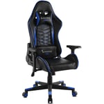 Chaise gaming fauteuil de bureau, chaise gamer ergonomique pour ordinateur ou office, fauteuil de jeu avec accoudoirs 4D, dossier inclinable et 2