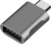 Adaptateur USB 3.1 vers USB C, transfert à grande vitesse, USB C mâle vers USB femelle, adaptateur Thunderbolt 3 Type C vers USB, support OTG, pour MacBook Air/Pro/iPad Pro