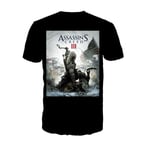 Bioworld Merchandising Assassin's Creed III Game Cover Shirt - Black (US IMPORT)