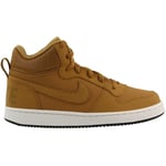 Nike Womens Court Borough Mid Brown Mid Top Trainers - Size UK 4