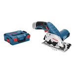 Bosch Professional 12V System scie circulaire sans-fil GKS 12V-26 (Ø de lame : 85 mm, sans batterie ni chargeur, dans L-BOXX 136)