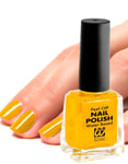 Orange Nagellack - Vattenbaserad "Peel Off"