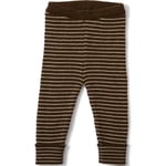 Konges Sløjd Meo pants – cacao/creamy white - 6m