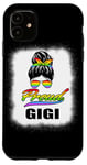 Coque pour iPhone 11 Fier Gigi Grandma Messy Bun LGBT Arc-en-ciel LGBTQ Pride