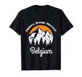 Explore Dream Discover Belgium Vintage Belgium Vacation T-Shirt