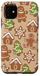 iPhone 11 Christmas Gingerbread Men - Gingerbread House Pattern Case