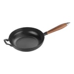 Staub Pans 24 cm Cast iron Frying pan black