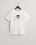 Gant Archive Shield T-shirt White XXL 2XL RRP £45 BNWT