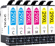 29XL Cartouche d'encre Compatible avec Epson 29 XL Multipack, pour Expression Home XP-235 XP-245 XP-247 XP-255 XP-257 XP-332 XP-335 XP-352 XP-342 XP-345 XP-455