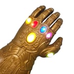 Lysande handskar Avengers Infinity War Infinity Gauntlet Led Light Thanos Led Handskar Cosplay Prop Barn   handskar Marvel  barn  cos
