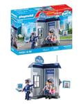 PLAYMOBIL | Action Heroes | Salle d'enquête de la Police | Jouet de Police | Jouet pour Enfants à partir de 4 Ans | 71733