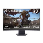 LG UltraGear 32GS60QC-B.AEKQ 32? Quad HD HDR10 1000R AMD FreeSync Curved Monitor