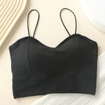 Banrib-Soutien-Gorge Intégré Sans Petit Coussin Avec Haut Pour Femme,Beauté De La Poitrine,Porte-Jarretelles,Sous-Vêtements En Acier Froncé,Anneau Dans Le Dos